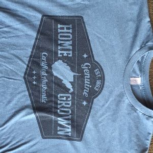 West Virginia “home grown” t shirt.